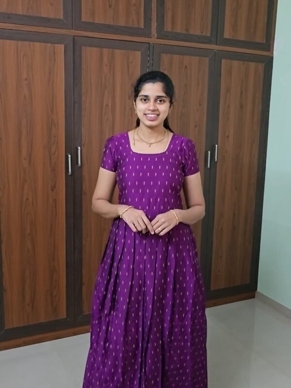 PURPLE SILK MAXI