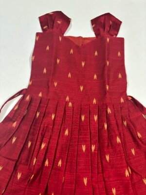 RED KIDS FROCK - Main