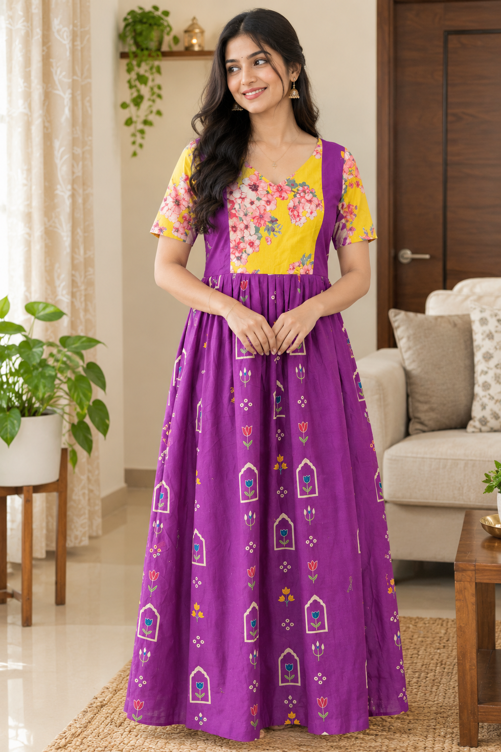 MARIGOLD PURPLE MAXI