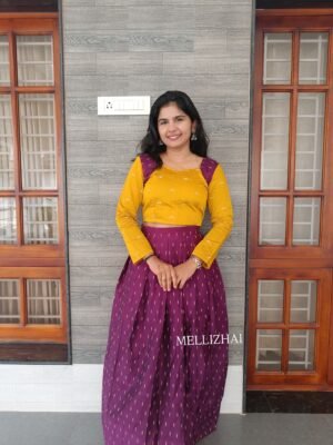 M-423 VANYA CROP TOP AND SKIRT SET - Main